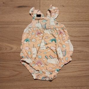 Posh Peanut Peach Unicorn One Piece